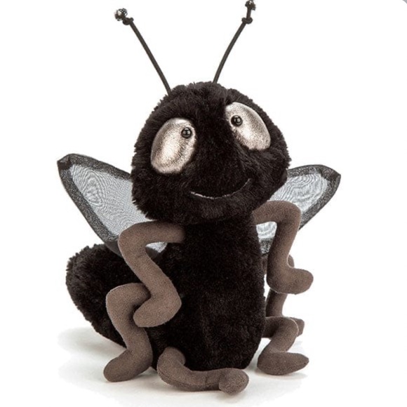 Jellycat Black Farrell Fly Plush